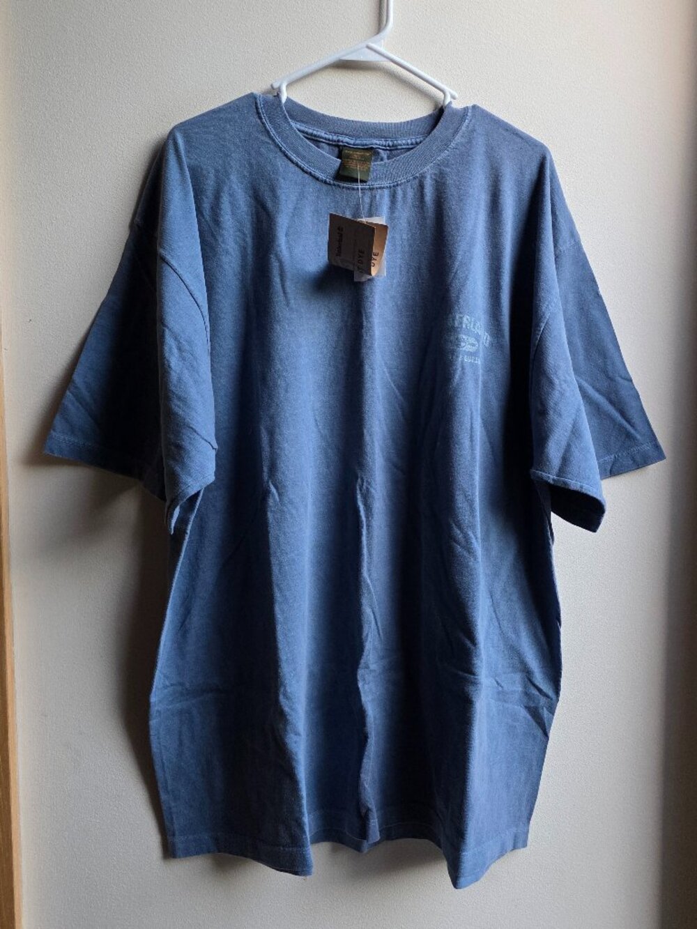 NWT Timberland Blue Crew Neck T-Shirt Size XXL
